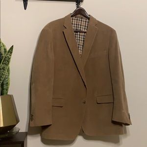 Hart Schaffner Marx Tan Corduroy Blazer